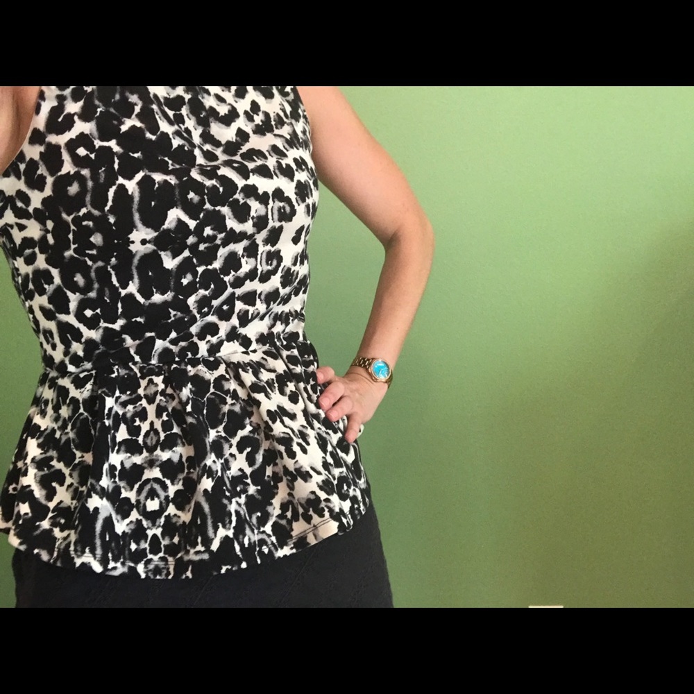 Leopard Retro Blouse